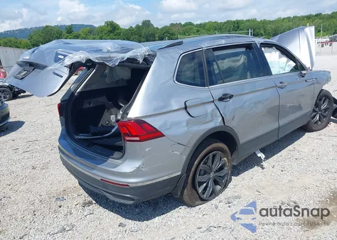 2024 Volkswagen Tiguan 2.0T Se/2.0T Wolfsburg Edition из США, поврежденный, VIN 3VV2B7AX7RM179639